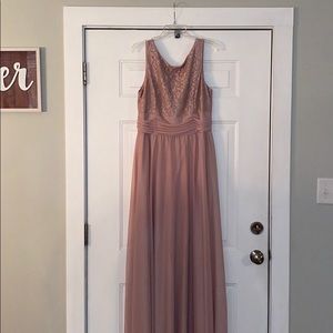 Dusty Rose Formal Dress